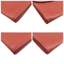 Load image into Gallery viewer, Hermes Jige Elan 29 Calfskin Leather Clutch Wallet Red
