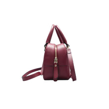 Load image into Gallery viewer, Gucci Guccissima Bowling Leather Shoulder Bag Red
