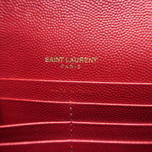 Load image into Gallery viewer, SAINT LAURENT Kate monogramme Tassel Leather Shoulder Bag Red
