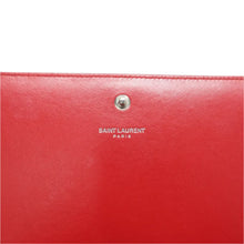 Load image into Gallery viewer, Yves Saint Laurent Kate monogramme Tassel Leather Shoulder Bag Red
