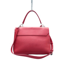 Load image into Gallery viewer, Louis Vuitton Lockme Leather Satchel Bag Red
