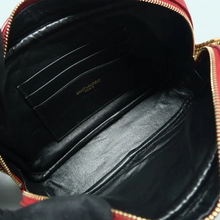 Load image into Gallery viewer, Saint Laurent Lou Leather Shoulder Bag Red
