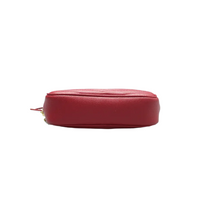 Load image into Gallery viewer, Saint Laurent Lou Leather Shoulder Bag Red
