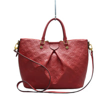 Load image into Gallery viewer, Louis Vuitton Mazarine PM Empreinte Shoulder Bag Red
