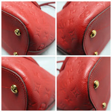 Load image into Gallery viewer, Louis Vuitton Mazarine PM Empreinte Shoulder Bag Red
