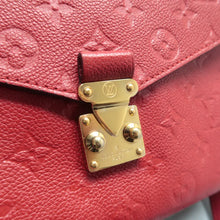 Load image into Gallery viewer, Louis Vuitton Metis Monogram Leather Satchel Bag Red
