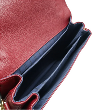 Load image into Gallery viewer, Louis Vuitton Metis Monogram Leather Satchel Bag Red
