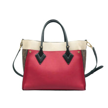 Load image into Gallery viewer, LOUIS VUITTON On My Side Monogram Canvas Satchel Bag Bicolor
