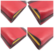 Load image into Gallery viewer, Prada  City Calf Colorblock Bibliotheque Leather Shoulder Bag Red
