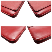 Load image into Gallery viewer, PRADA Leather Shoulder Bag Red
