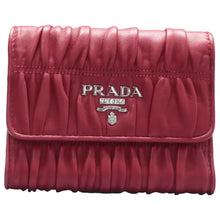 Load image into Gallery viewer, PRADA  Leather Wallet Red
