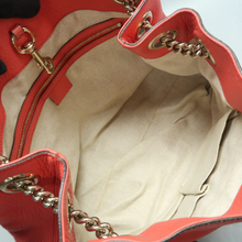 Load image into Gallery viewer, GUCCI Soho Chain Watermelon Leather Shoulder Bag Red
