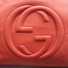 Load image into Gallery viewer, GUCCI Soho Chain Watermelon Leather Shoulder Bag Red
