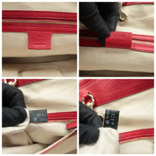 Load image into Gallery viewer, GUCCI Soho Leather Tote Red
