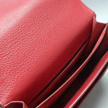 Load image into Gallery viewer, SAINT LAURENT Sunset Leather Shoulder Bag Red
