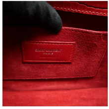 Load image into Gallery viewer, Saint Laurent Sunset Leather Shoulder Bag Red
