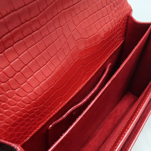 Load image into Gallery viewer, Saint Laurent Sunset Leather Shoulder Bag Red
