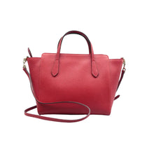 Load image into Gallery viewer, GUCCI  Dollar Swing Calfskin leather Shoulder Bag Red
