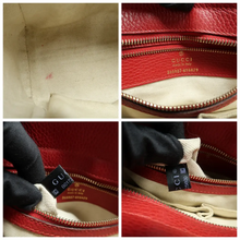 Load image into Gallery viewer, GUCCI Swing Leather Satchel Bag Red

