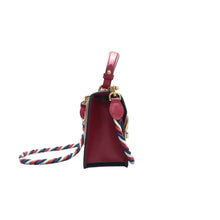 Load image into Gallery viewer, Gucci Sylvie Mini Leather Crossbody Bag Red
