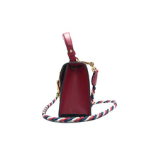 Load image into Gallery viewer, Gucci Sylvie Mini Leather Crossbody Bag Red
