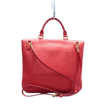 Load image into Gallery viewer, Louis Vuitton Volta Leather Satchel Bag Red
