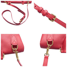 Load image into Gallery viewer, LOUIS VUITTON Volta Leather Satchel Bag Red
