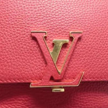 Load image into Gallery viewer, LOUIS VUITTON Volta Leather Satchel Bag Red
