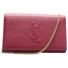 Load image into Gallery viewer, SAINT LAURENT Leather Shoulder Bag Red
