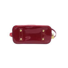 Load image into Gallery viewer, Louis Vuitton Alma BB Monogram Patent Leather Satchel Bag Red
