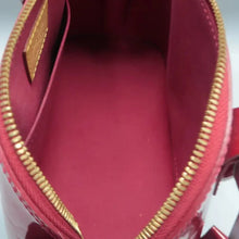 Load image into Gallery viewer, Louis Vuitton Alma BB Monogram Patent Leather Satchel Bag Red
