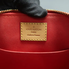 Load image into Gallery viewer, Louis Vuitton Alma BB Monogram Patent Leather Satchel Bag Red
