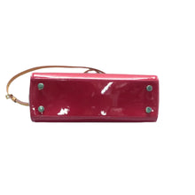 Load image into Gallery viewer, Louis Vuitton Brea MM Vernis Satchel Bag Rose Indien
