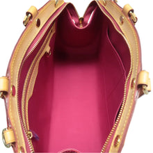Load image into Gallery viewer, Louis Vuitton Brea MM Vernis Satchel Bag Rose Indien
