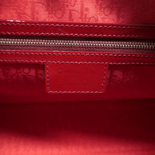 Load image into Gallery viewer, Christian Dior Lady Dior Patent Leather Satchel Bag Red
