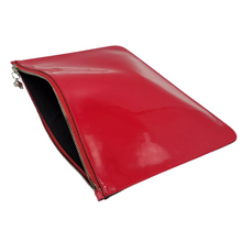 Load image into Gallery viewer, Alexander McQueen Skull Leather Large Pouch Hot Pink
