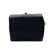 Load image into Gallery viewer, Alexander McQueen Leather Box Crossbody Bag Black
