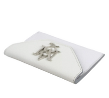 Load image into Gallery viewer, Alexander McQueen Two Tone Leather Card Holder Bicolor
