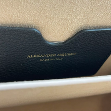 Load image into Gallery viewer, Alexander McQueen Leather Box Crossbody Bag Black
