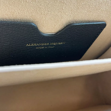 Load image into Gallery viewer, Alexander McQueen Box 19 Bag w/Gold Hardware Leather Crossbody Bag Black
