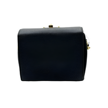 Load image into Gallery viewer, Alexander McQueen Box 19 Bag w/Gold Hardware Leather Crossbody Bag Black
