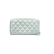 Load image into Gallery viewer, Chanel Leather Wallet Silver
