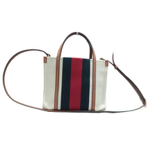 Load image into Gallery viewer, GUCCI Fabric Satchel Bag White
