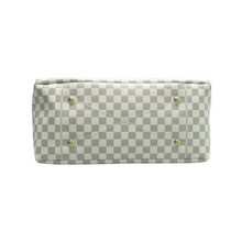 Load image into Gallery viewer, Louis Vuitton Artsy Damier Azur Canvas Tote Bag White
