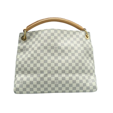 Load image into Gallery viewer, Louis Vuitton Artsy Damier Azur Canvas Tote Bag White
