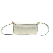 Load image into Gallery viewer, Fendi  Baguette Glazed Fabric FF Bikini Leather Shoulder Bag Multicolor
