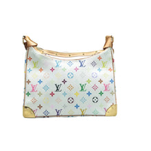 Load image into Gallery viewer, Louis Vuitton Boulogne Monogram Canvas Shoulder Bag White
