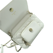 Load image into Gallery viewer, Chanel Business Affinity Leather Satchel Bag White
