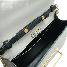 Load image into Gallery viewer, Prada City Calf Saffiano Astrology Cahier Bag White
