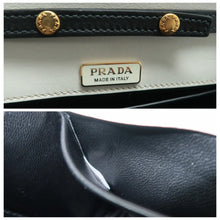 Load image into Gallery viewer, Prada City Calf Saffiano Astrology Cahier Bag White
